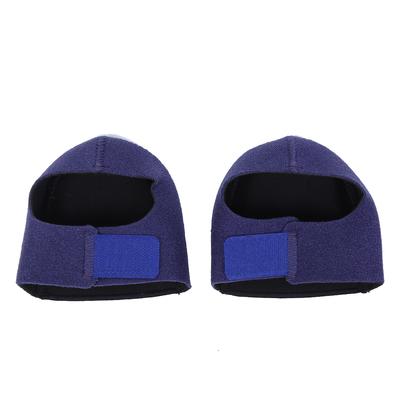1 Paar Fersensocken Unisex Stoßdämpfung Fersenschutz Fußpflege Fersenpolster (blau)