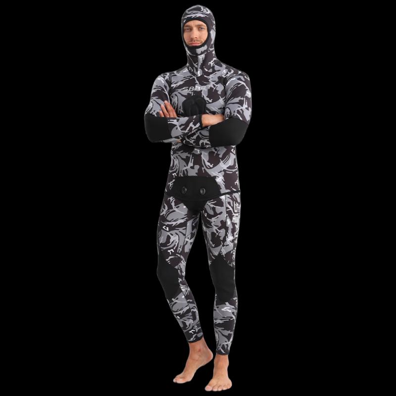 SBART Men s Thermal Split Freediving Wetsuit
