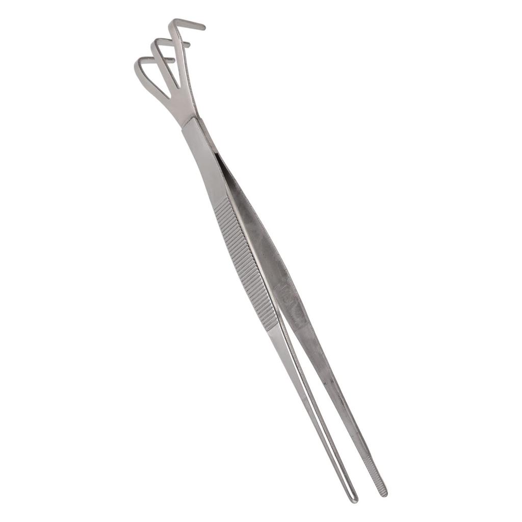 Rake with Stainless Spatula Bonsai Gardening Gardening Tweezers, Rake, Pins, Steel, Head, Tool, Tool, Bonsai, Etc. (Straight)