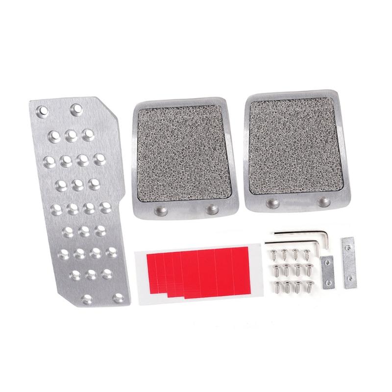 

Foot Rest Accelerator Footboard Throttle Brakeclutch Treadle Competitive Pedals Fit for Manual Car with Antiskid Surface 1