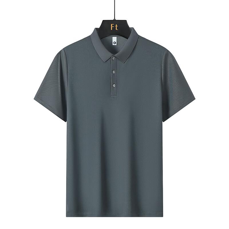 

WRPCE Men s Solid Color Casual Polo Shirt 4XL