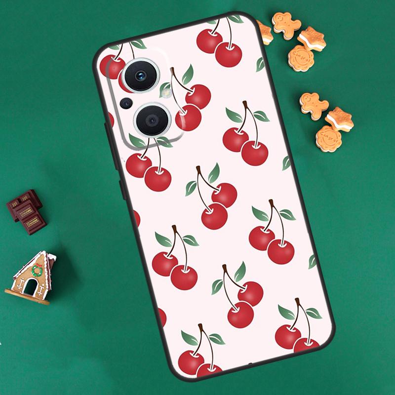 

Черный розовый вишневый чехол для OPPO Reno 10 Pro 4Z 5Z 8T 4 5 6 7 8 Lite OPPO Find X6 Pro X3 X2 Neo X5 Lite Cover OPPO Find X3 Neo