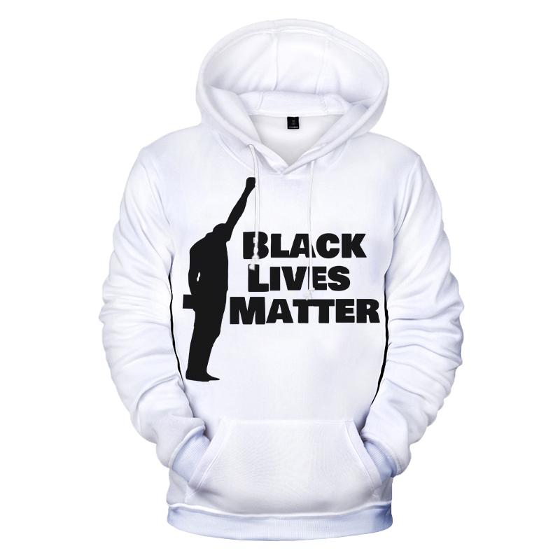 Black Lives Matter Mikiny s 3D potiskem Mikiny Muži Ženy Svetr s dlouhým rukávem Neformální Móda Chlapci/Dívky Oblečení