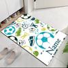 Benutzerdefinierter Fußball-Teppich mit Namen, für Bürostuhl, Wohnzimmer, Schlafzimmer, Küche, Dekor, Geschenke.