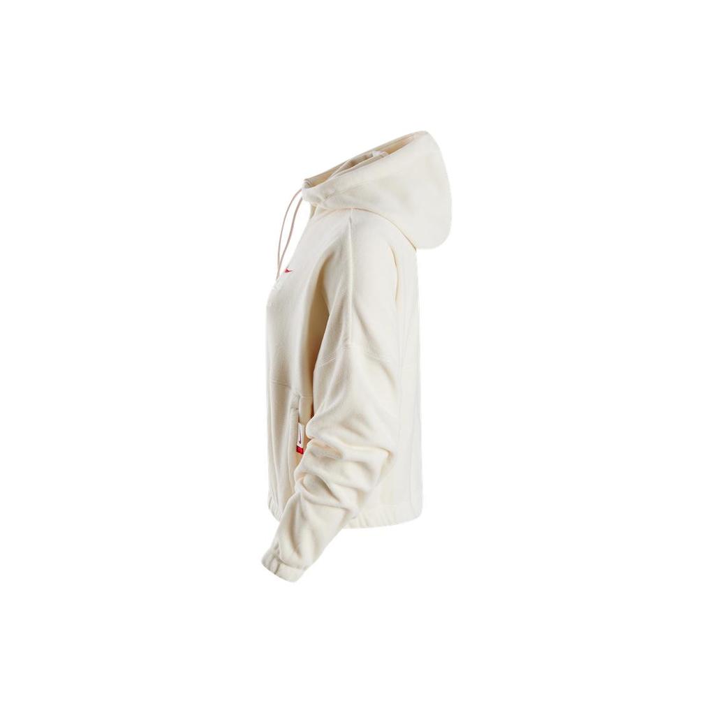 New Nike Dragon New Year's Collection Velvet feel Coat Women's Coconut Milk FZ6387-113