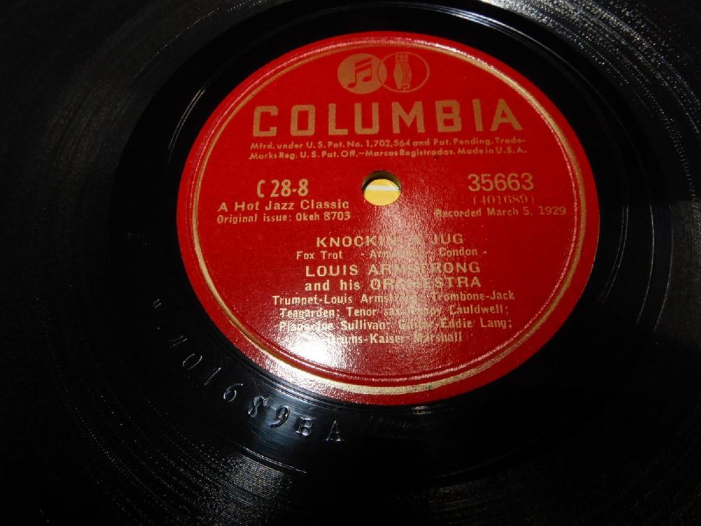 SP Charm of the Enjoy the Sounds of the HOT JAZZ Surfaces Are The 78. Era. CLASSICS KING LOUIS 4-Disc Set.