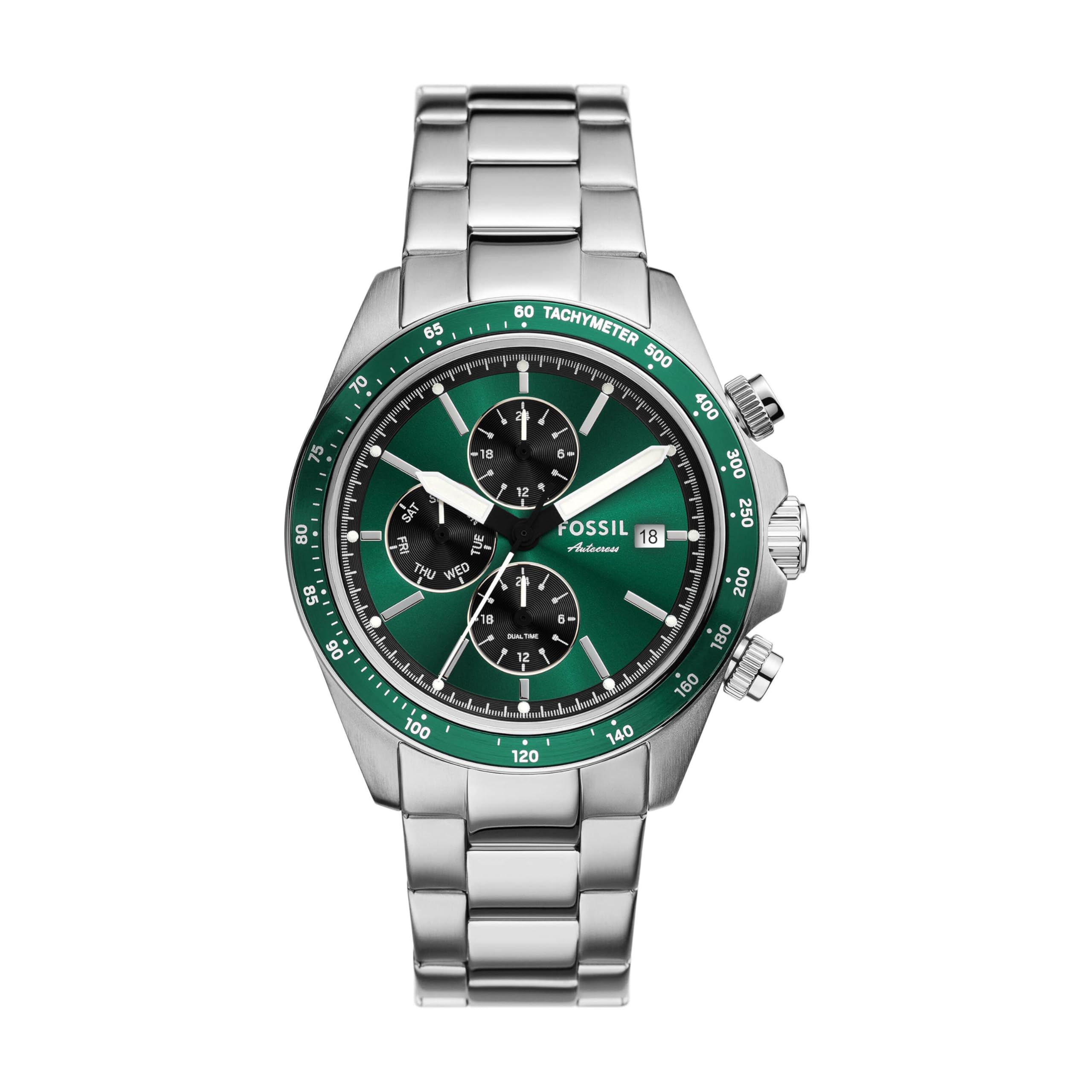

Часы AUTOCROSS BQ2878 Silver [Fossil] Мужские серебряный
