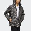 Adidas Camo Full-Zip Hooded Sports Jacket Men Jackets Deep-Earth-Brown EH3801
