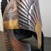 Medieval Wings Armor Helmet Metal Etching Brass Fitting Templar Viking Helmet Gift