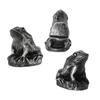 3Pcs Plant Pot Support Decorative Garden Animal Theme Plants Flower Pot Feet Synthetic Resin Pot Elevators