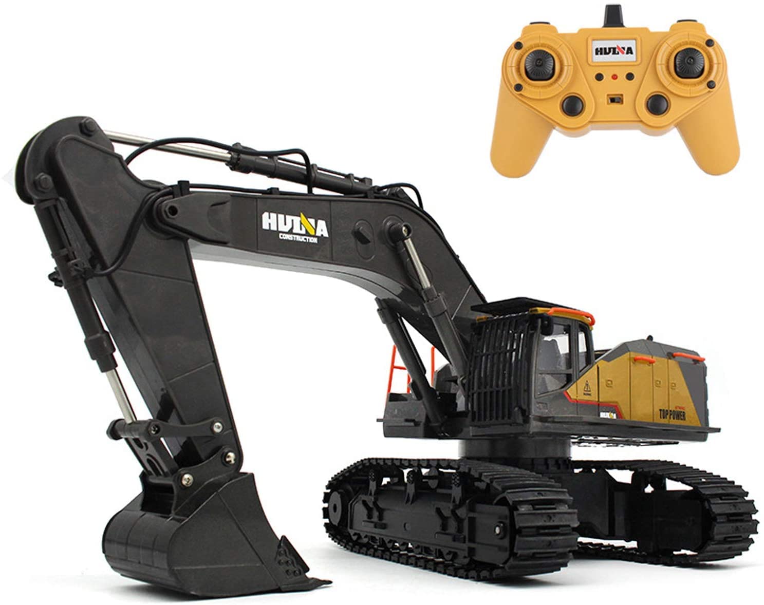 

Yitong Super Alloy Reinforced Excavator, 2.4GHz Wireless, 22-Channel Power Shovel, 360680° Swivel, with LED Lights, Miniature RC Construction