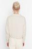 Women's Elegance Style Sweater Stone Soft Textured Basic Knitwear Sweater