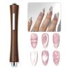 2pcs 3In1 Strong Multifunctional Nail Art Magnetic Stick With Y-Shaped Iron For Cat Eye Nail Polish Heart Effect Nail Art Tools