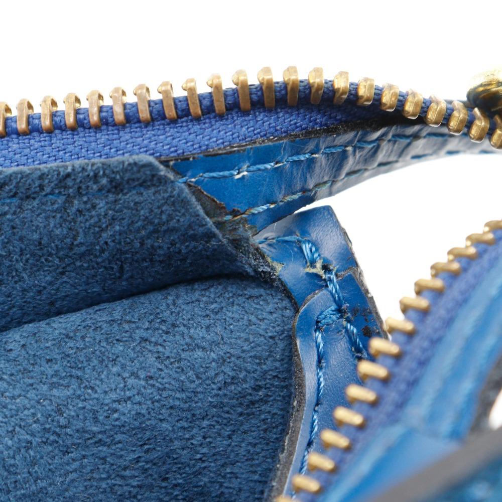 Louis Vuitton Sun Jack Handbag M52275 Toledo Blue Blue Epi Leather Women Used