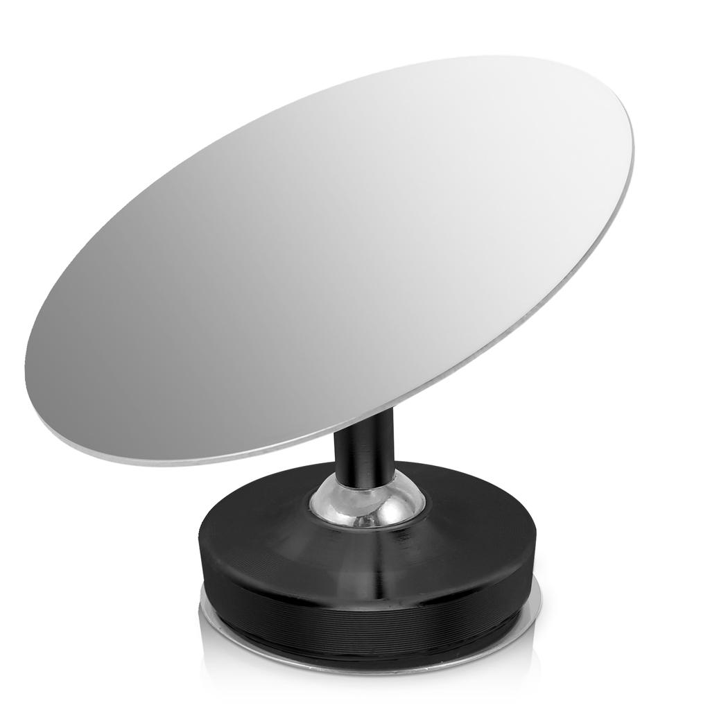 Coffee Extraction Mirror Stainless Steel Magnetic Reflector Base Rotating Coffee Extractor Mirror for Coffee Machine Accessories