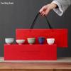 Taodingxuan Five Great Kilns Master Tea Cup Set