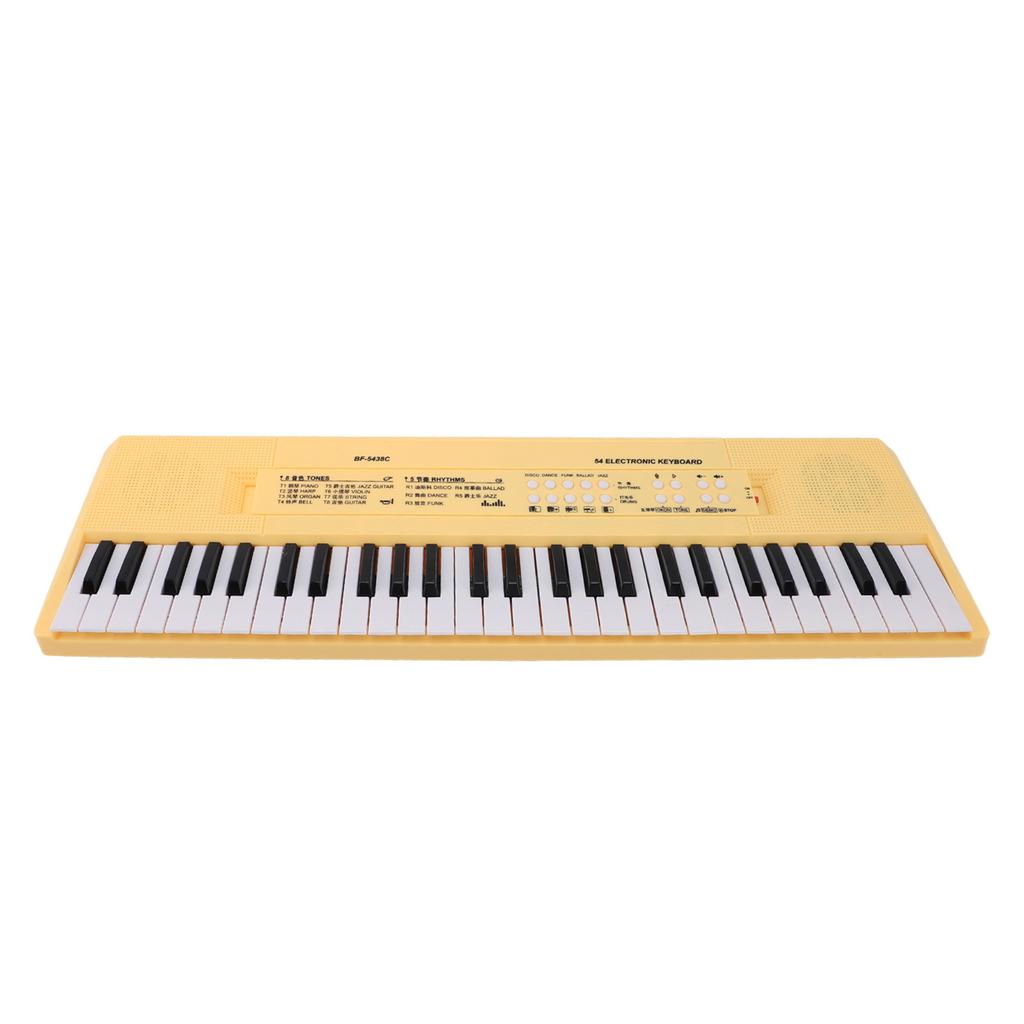 54 Key Electronic Piano Keyboard with Wired Microphone Support Recording Multifunction Kids Electronic Piano Music