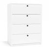 Loka White Shoe Cabinet