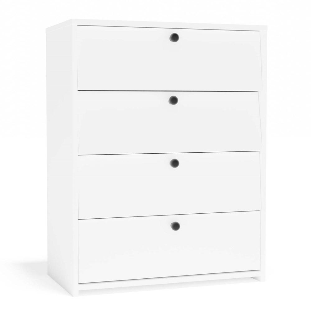 Loka White Shoe Cabinet