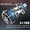 ASHCONFISH Fly Reel CNC Machined Lightweight Spool, Aluminum, Left/Right Interchangeable, (9/10)