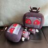 Hazbin Hotel Vox Plush Keychain Cute Cry Smile Face Anime Character Pendant Doll Bag Charm Funny Figure Toy