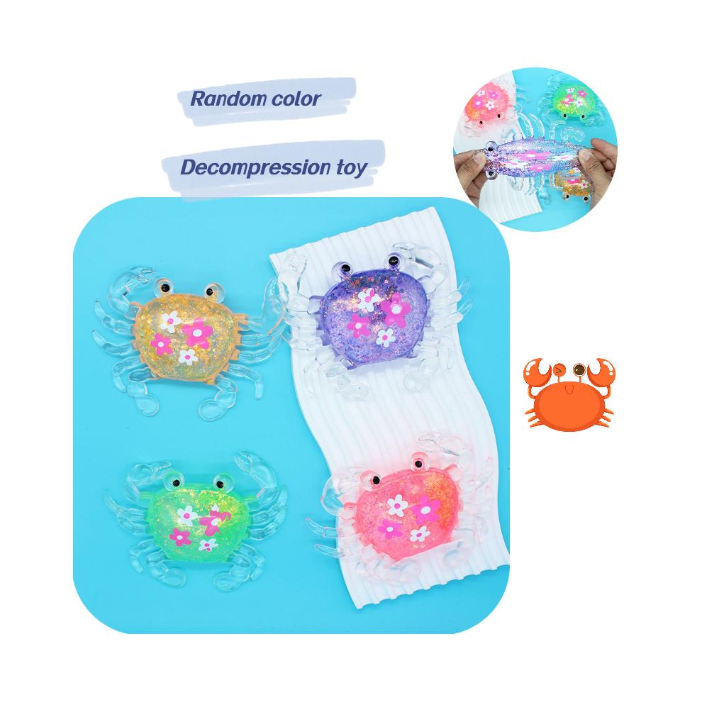 Flower Crab Large Decompression Toy Animal Squeeze Slow Rebound Soft Kid Squishy