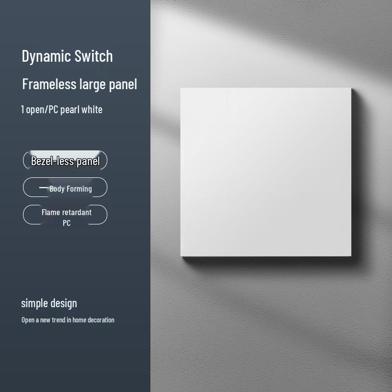 86 Type Smart On/Off Switch for Lamp Control via Mijia APP
