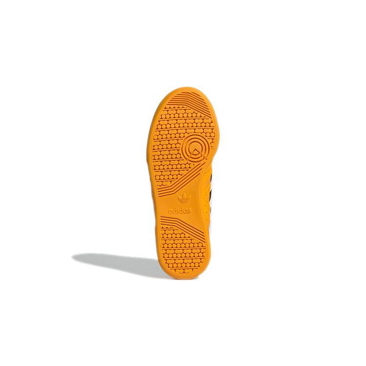 Adidas Originals Continental 80 Stripes Low Top Kids Skate Shoes Comfortable Durable Breathable Kids Sneakers White Black GY8135