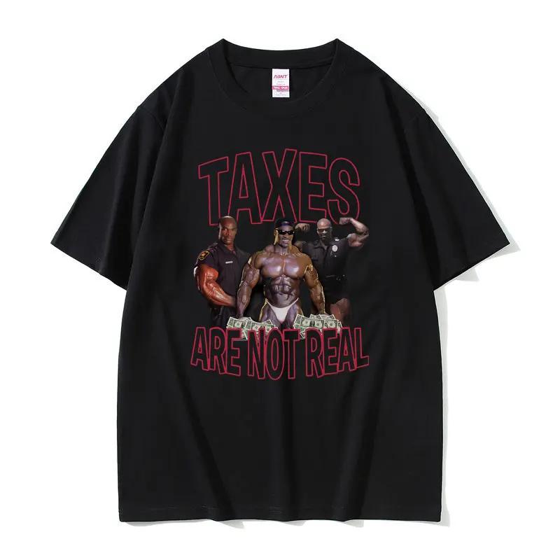 Evade Taxes Hit Maxes 2 Funny Graphic Tshirt Unisex Women Casual Oversized Tshirt Unisexs Round Neck Cotton Short Sleeve T Shirts