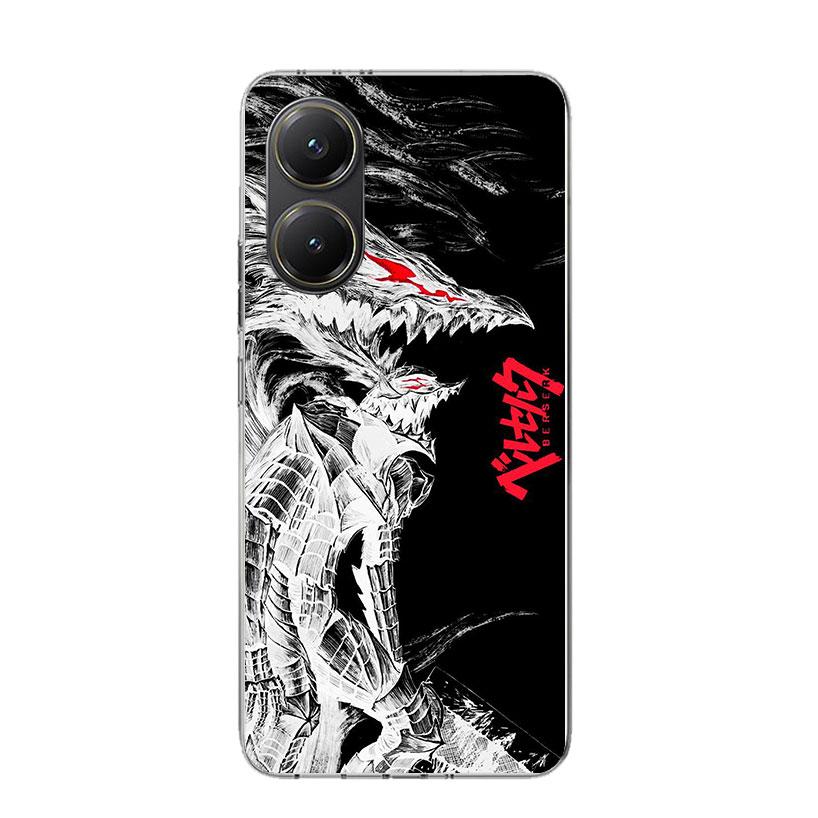 Schwarz Weiß G-Guts B-Berserks Handyhülle Für Xiaomi Poco X7 X6 X5 Pro F7 Ultra Redmi 15C 15 13 13C 12 12C 10 10A 10C 9 9A 9C 9T