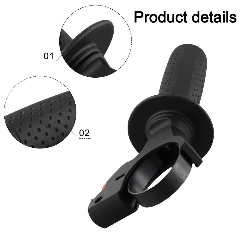 1pc Detachable Adjustment Rotary Handle For 26 Electric Hammers Drill Handle 215*(46-52) Mm Power Tool Drill Accessories