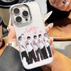 Kpop C-CORTIS Phone Case For iPhone 17 16e 16 15 14 13 12 11 Mini Pro Max X XR XSMAX 8 7 Air Plus Transparent Soft Cover