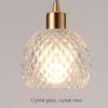 Modern LED Pendant Light Nordic Minimalist Single Head Glass Hanging Lamp Living Rooms Bedroom Study Kitchen Office Illumination