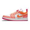 Air Jordan 1 Low Utility GS Crimson Pulse Scarpe da Ginnastica per Bambini Arancione Rosa-Flash Arancione Totale DJ0530-801