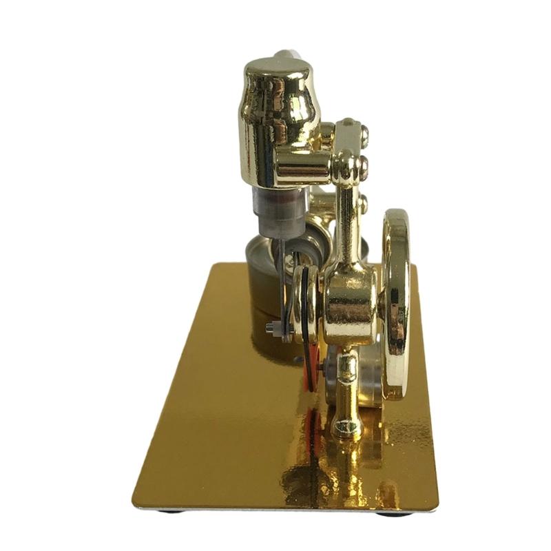 Physics Experiment Model Educational Metal Toy Stirling Engine Model Toy Perfect for Demonstrations & Classroom Props