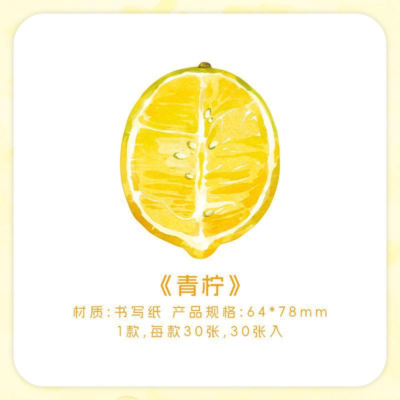

Special Shaped Office School Supplies Notes Fruit Basket Cute and Fun Sticky Student Wall Messages Memo Pad Kawai Gift