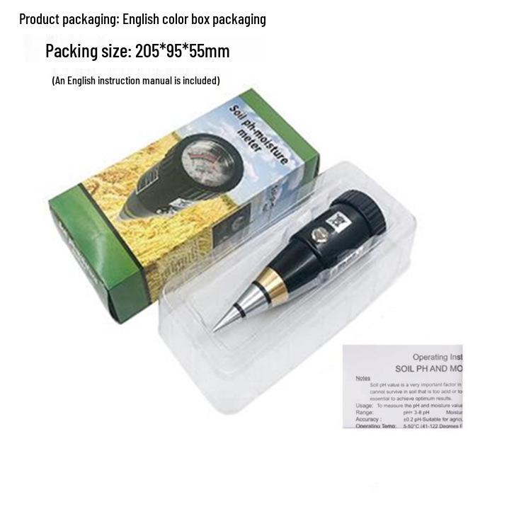 Dual Soil Meter: pH & Humidity Tester