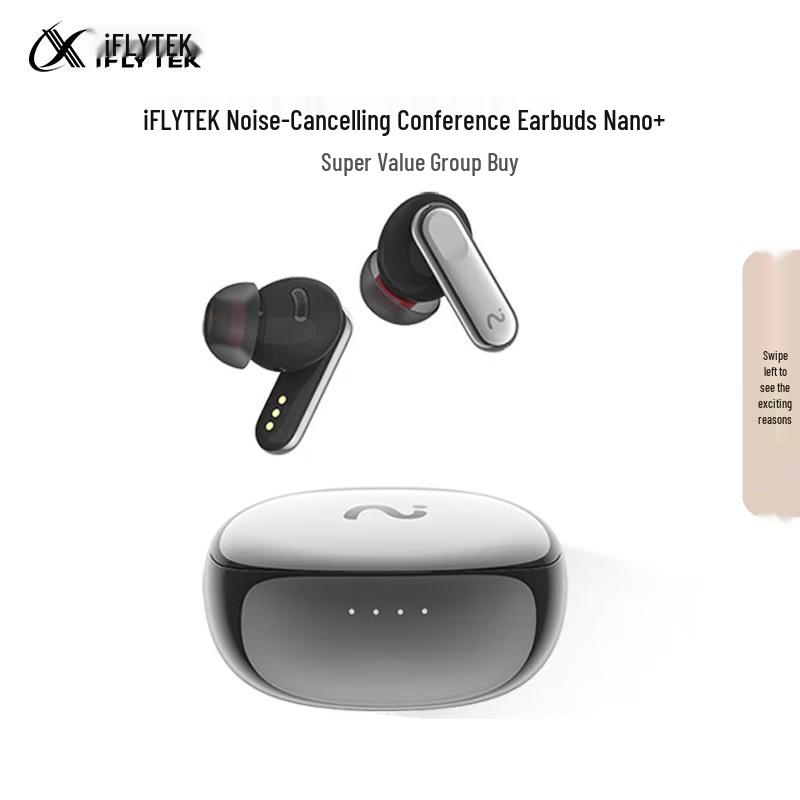 

iFLYTEK Nano+ AI Recording Translation Earbuds