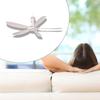 Indoor and Outdoor 5-Blade Ceiling Fan 35inch Restaurant Electric Fan 220V 50Hz 20W with On Off Switch