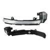 BIS1 For Jaguar XF XE 2009-2021 XJ XK F-Type E-FPACE L Rear Heated Mirror Cover Glass Frame Turn Signal Light Bottom Lower