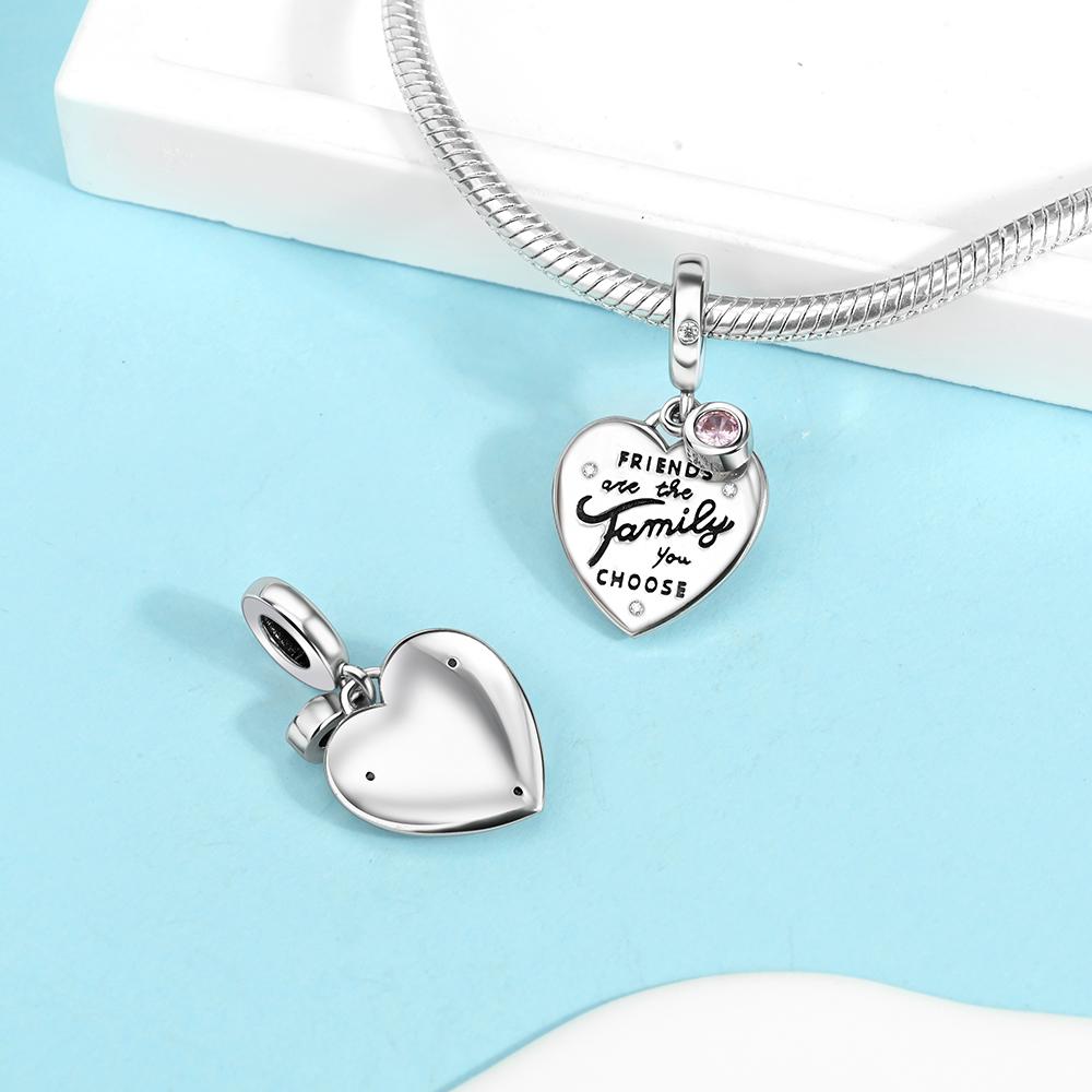 Copper Love Is Infinity Symbol Family Couple Pendant Charm Fit Original Charm Bracelets Women Diy Jewelry Gift