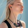 Color Screen Wireless Bluetooth 5.4 Earphones Neckband Headphones HiFi Stereo Headsets Noise Reduction Earbuds