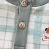 YEEHOO Baby Boy Summer Striped Cotton Romper