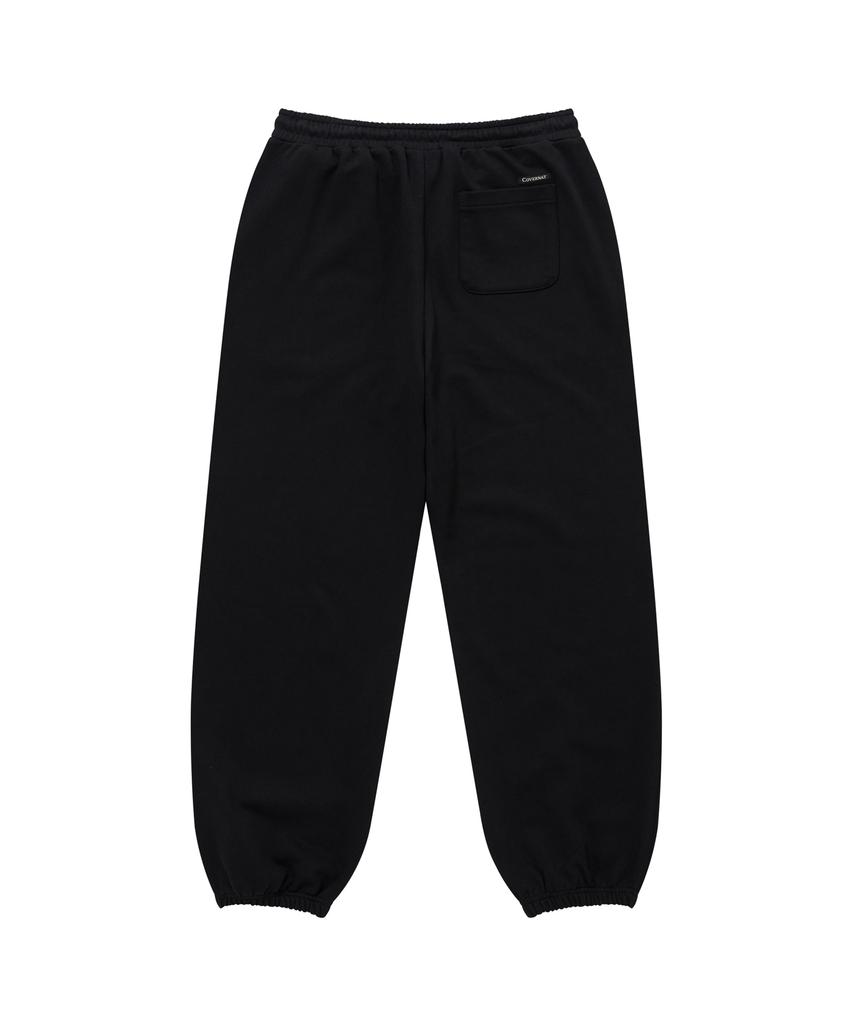 COVERNAT Arch Logo Regular Jogger Sweatpants Black