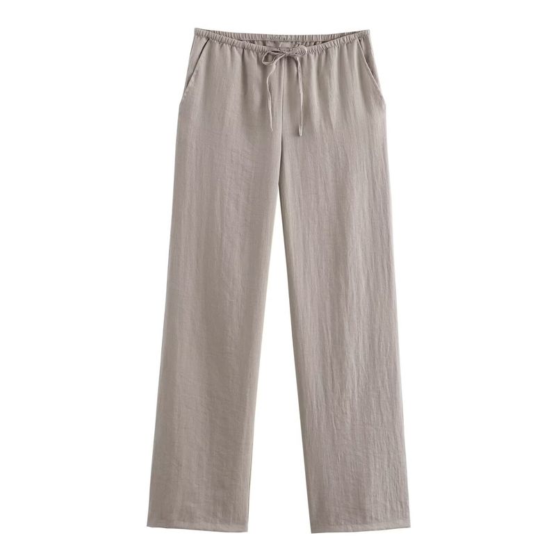 Kaslead New Arrival Women's Clothing Fashion Style with Belt Kimono Outerwear Casual Pants 8338735 4391436