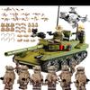 Compatible Military SWAT Armored Car Building Blocks - Educational Assembly Toy for Boys