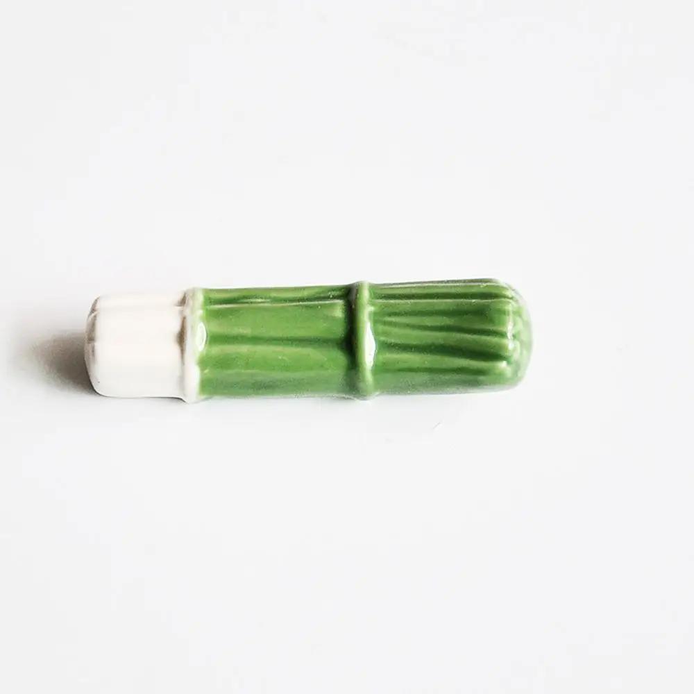 1-3pcs 6 Style Chopstick Rest Japanese Chopsticks Ceramic Decorative  Holder Rack Spoon Fork Kitchen Tools Tableware Accessories