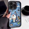 Spit bubbles Doraemon is suitable for Apple 14plus mobile phone case 13promax cartoon 15pro new 12 soft