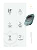 USB Adjustable Temperature Heating Coaster Set - 55°C Warm Cup Insulation Pad Gift