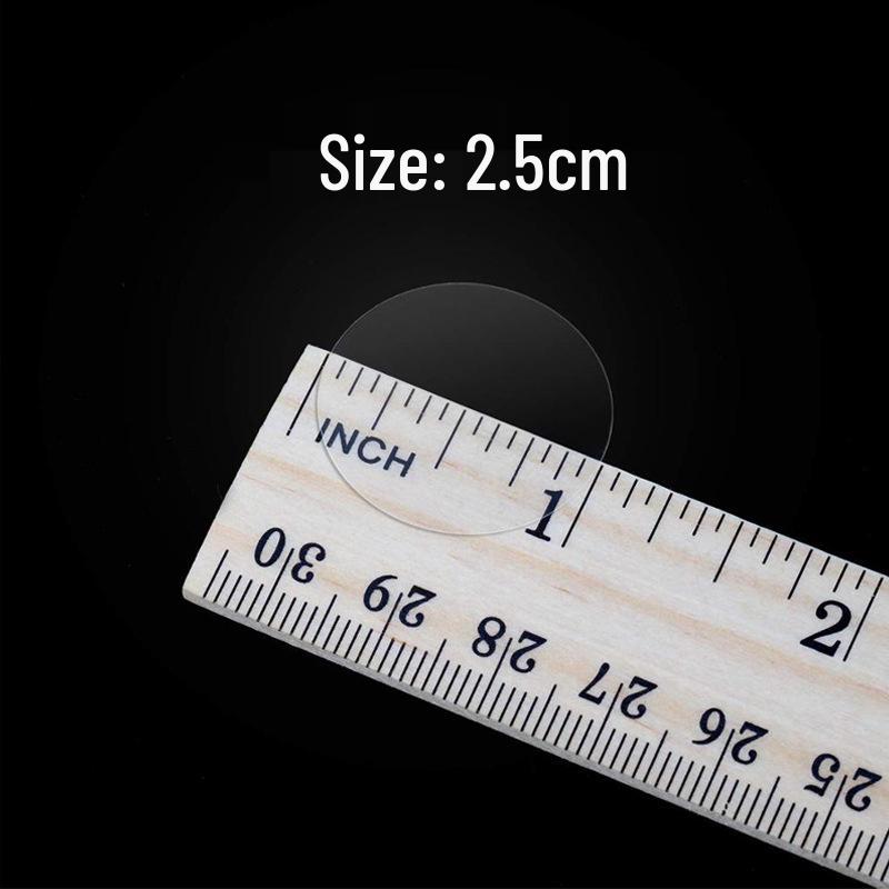 500 Transparent Round Sealing Stickers for Gift Boxes and Office Stationery